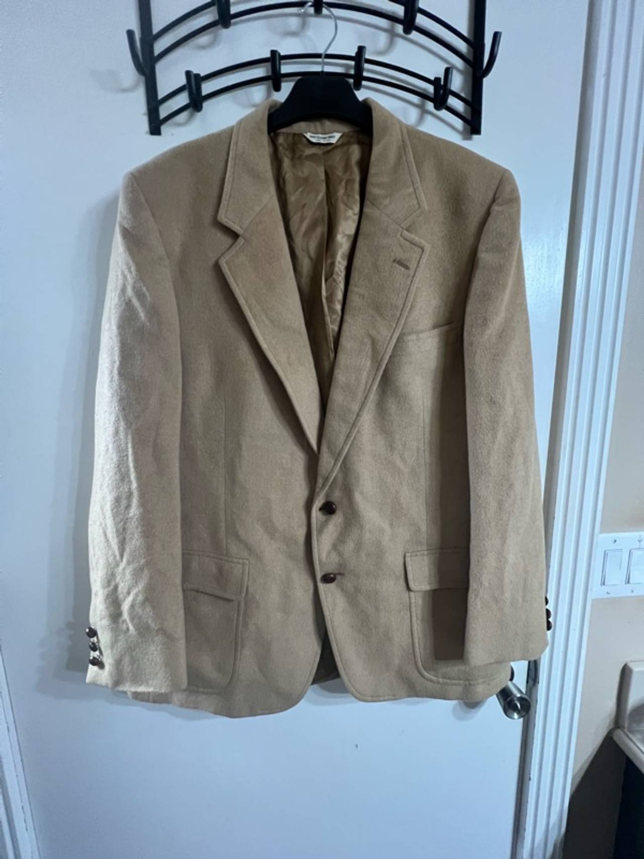 Vintage Tan Camel Hair Blazer