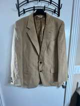 Vintage Tan Camel Hair Blazer - Image 1