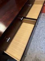 8 Drawer Wood Dresser with Mirror - Image 3