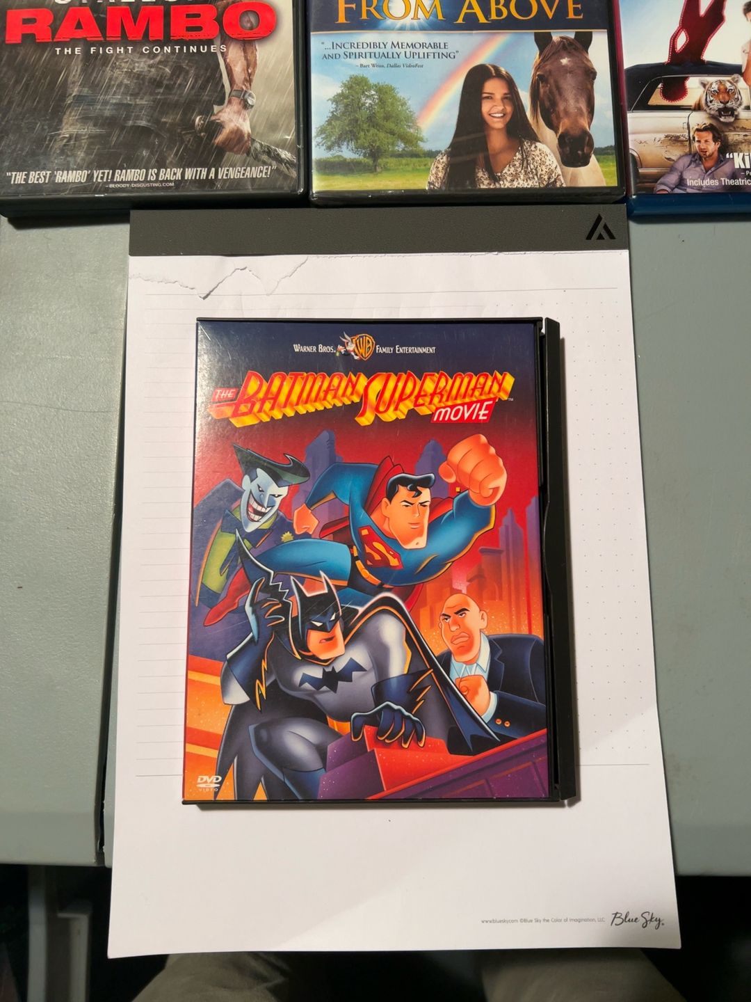 The Batman Superman Movie DVD