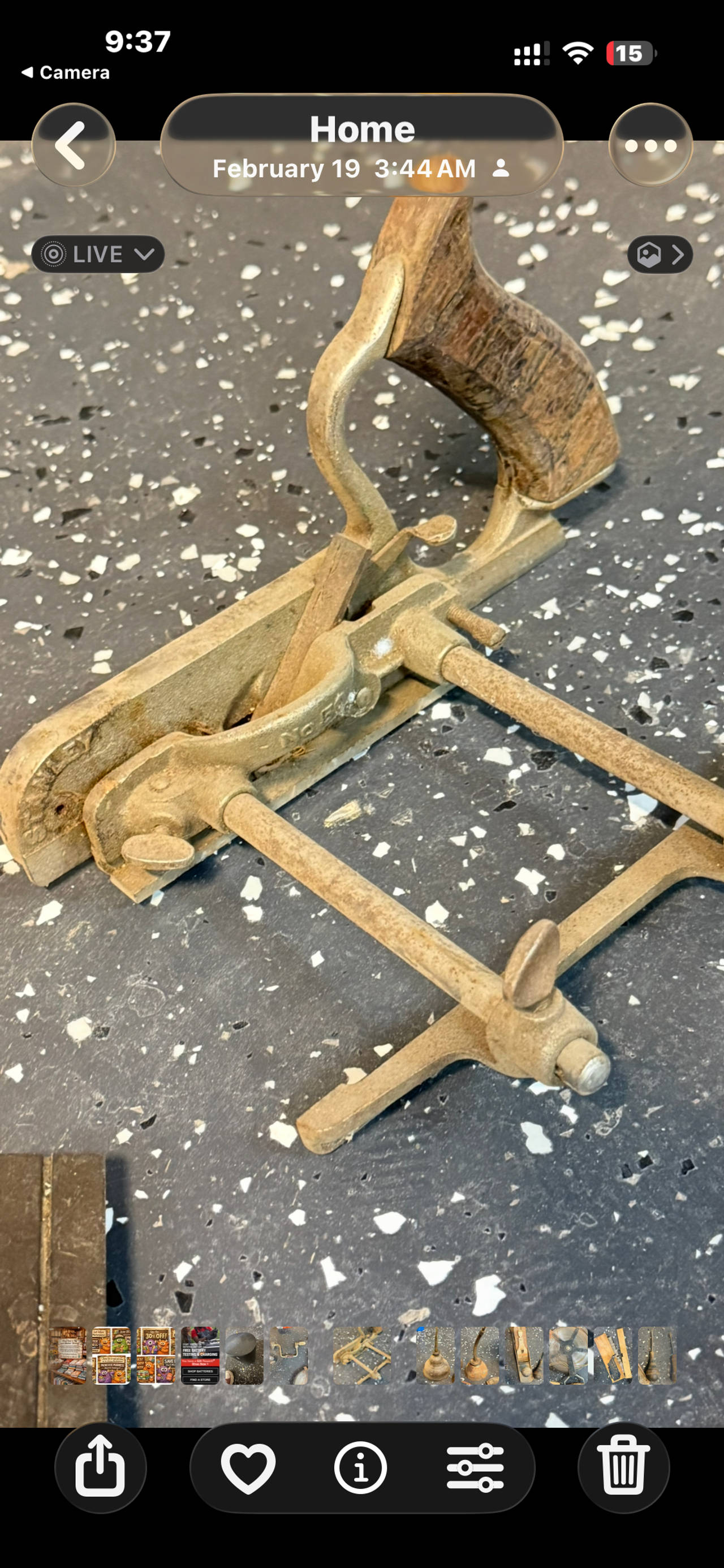 Stanley No. 45 Combination Plane