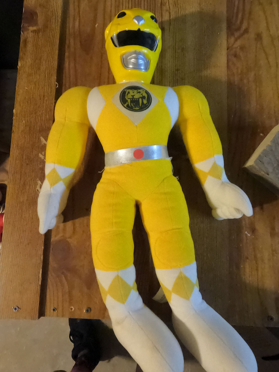 Mighty Morphin Power Rangers Yellow Ranger Plush