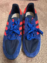 adidas Forest Grove Navy Red Blue Size 9.5 Men - Image 1