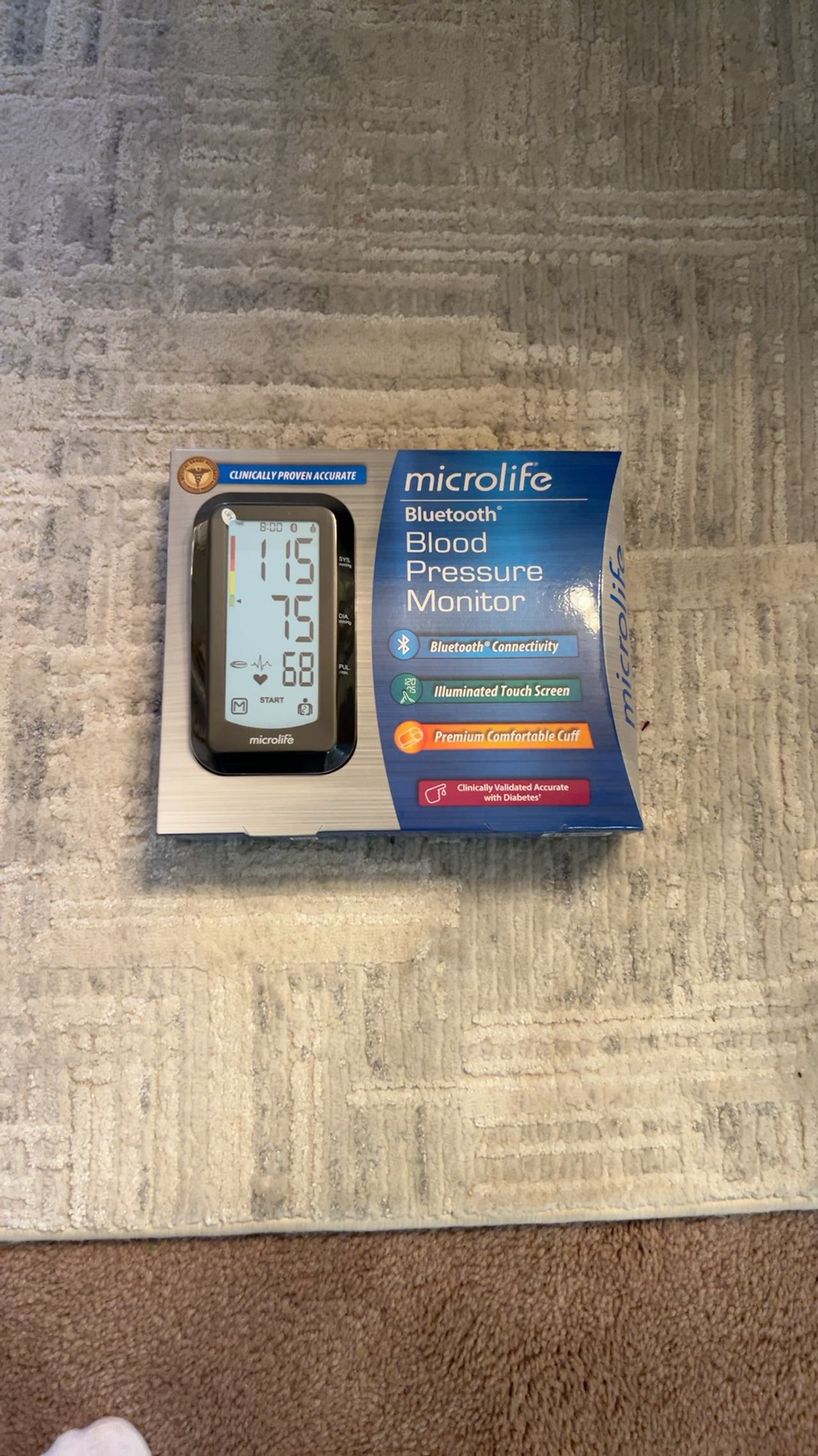 Microlife Bluetooth Upper Arm Blood Pressure Monitor