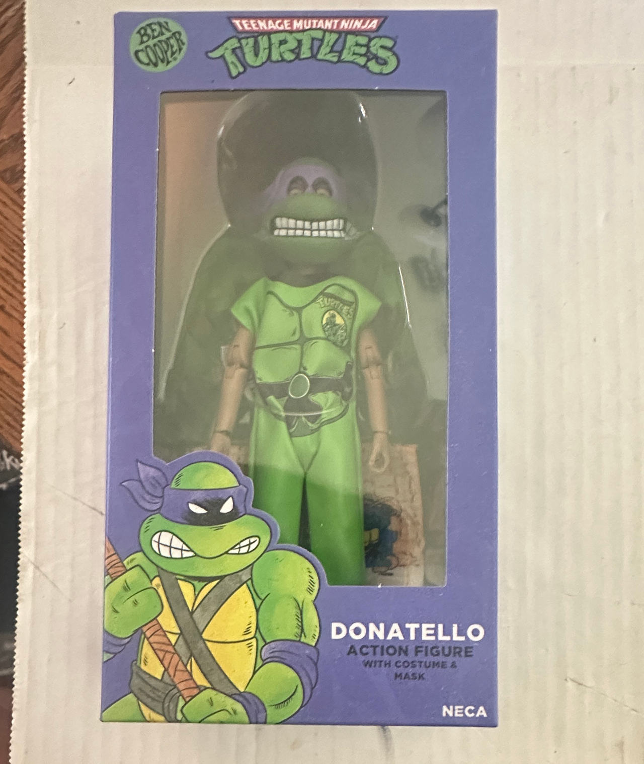 NECA Teenage Mutant Ninja Turtles Ben Cooper Style Donatello Action Figure
