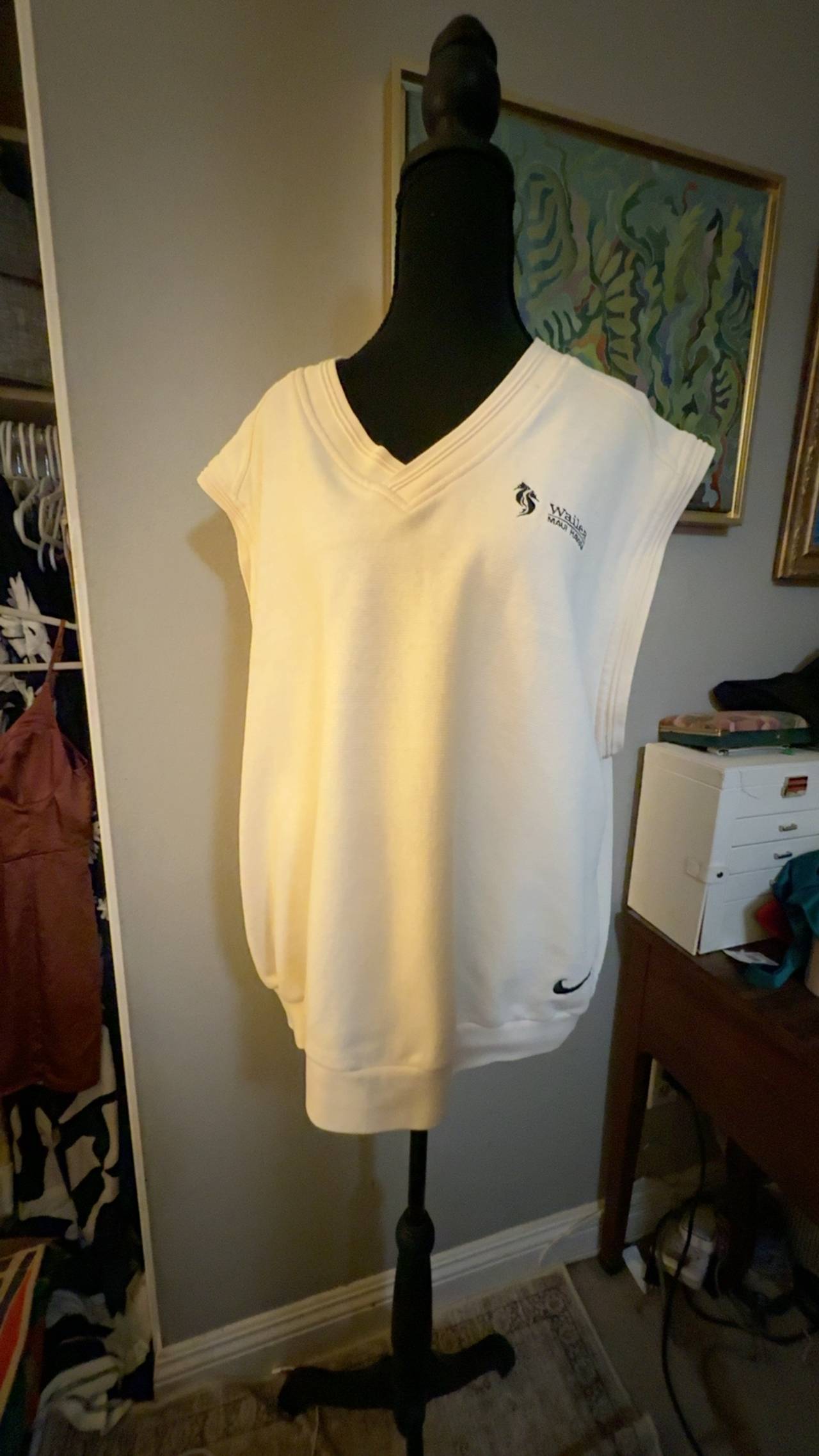 Nike Golf Sweater Vest White