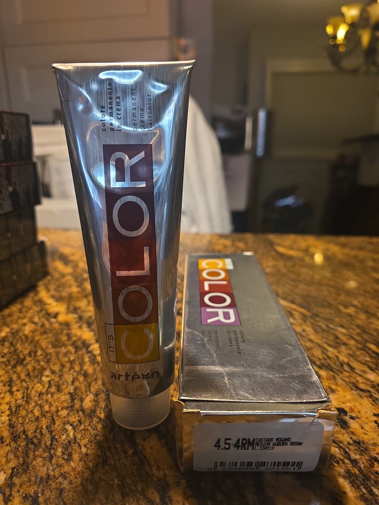 Artègo It's Color Permanent Hair Color 4.5-4RM Medium Auburn Brown