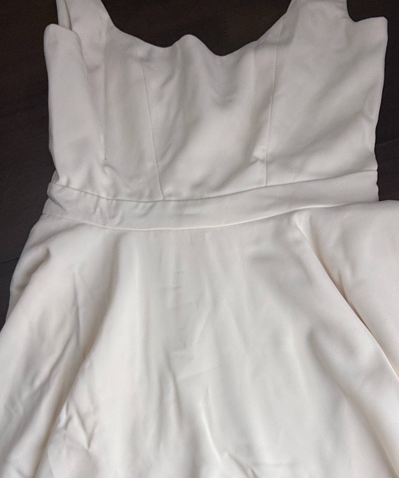 La Riviera The Scarlett Mini Dress in Cream