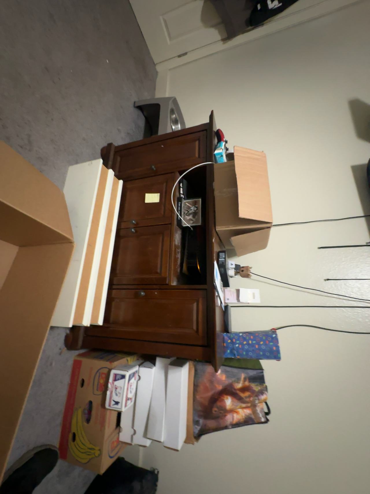 Wooden TV Stand Media Console