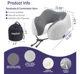 NAPFUN Neck Pillow for Traveling, Upgraded Travel Neck Pillow Without Bag - Image 3