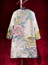 Floral Brocade Coat - Image 2