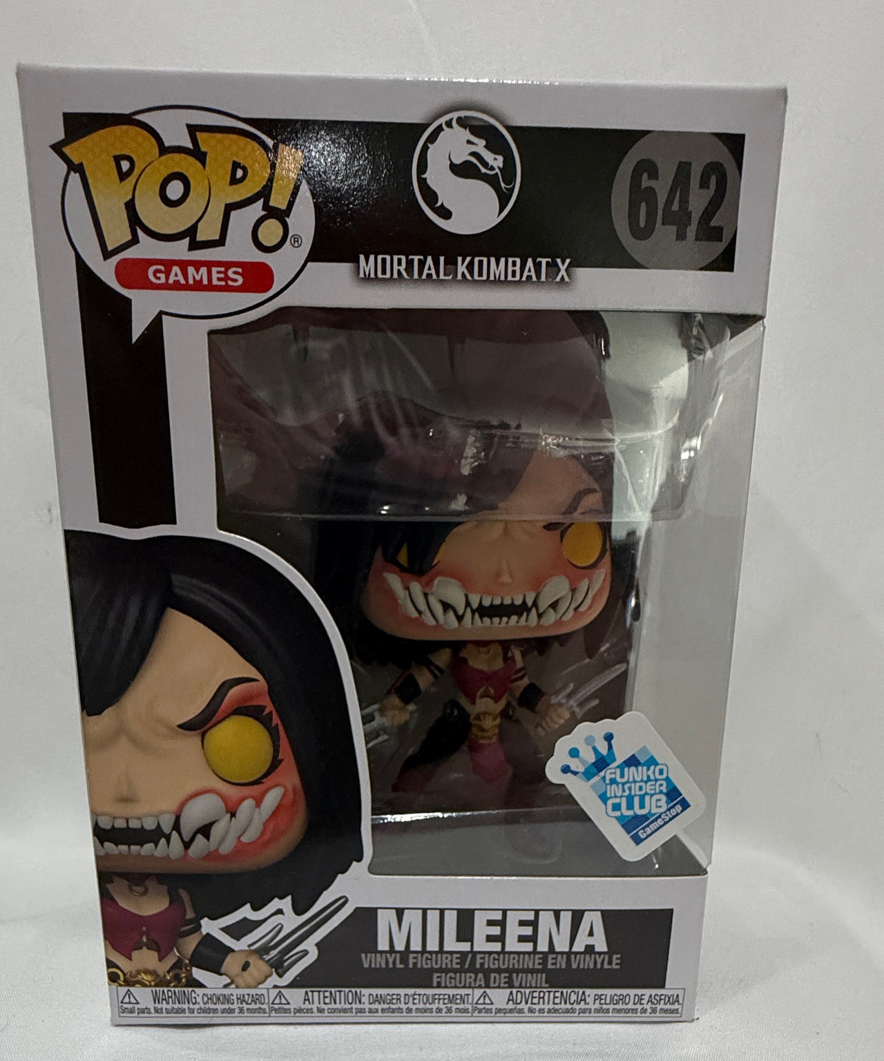 Funko Pop! Games: Mortal Kombat X - Mileena #642 Insider Club Exclusive
