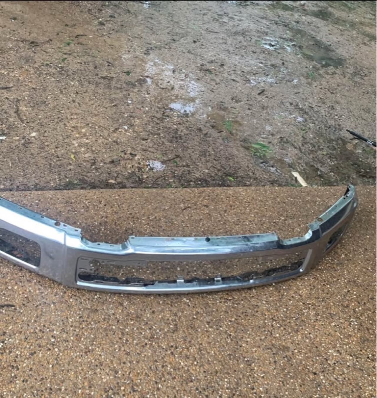 Ford F-150 Front Bumper Face Bar Chrome