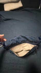Coach Kyra Signature Royal Blue Jacquard Messenger Bag - Image 7