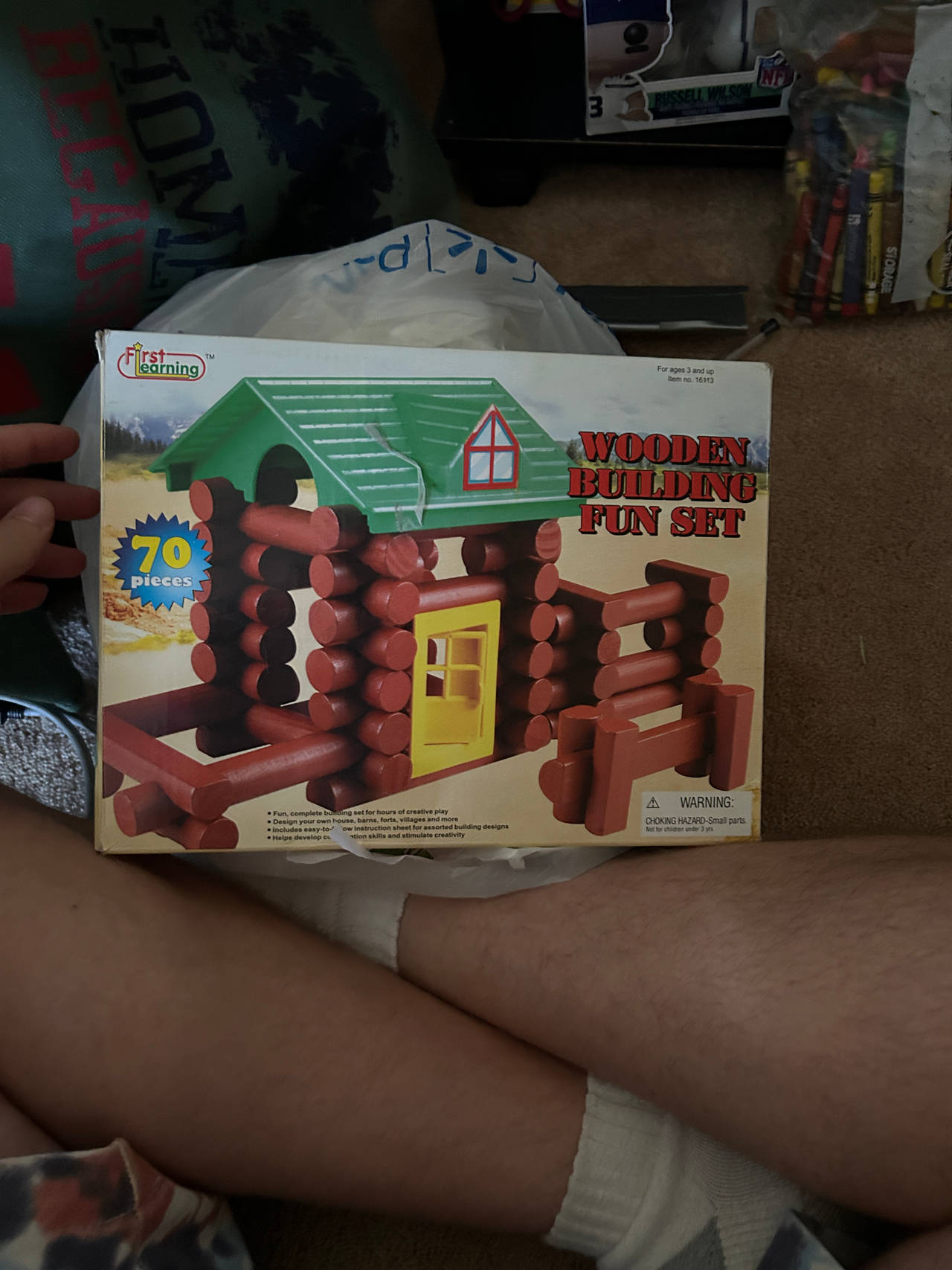 First Learning Wooden Building Fun Set
