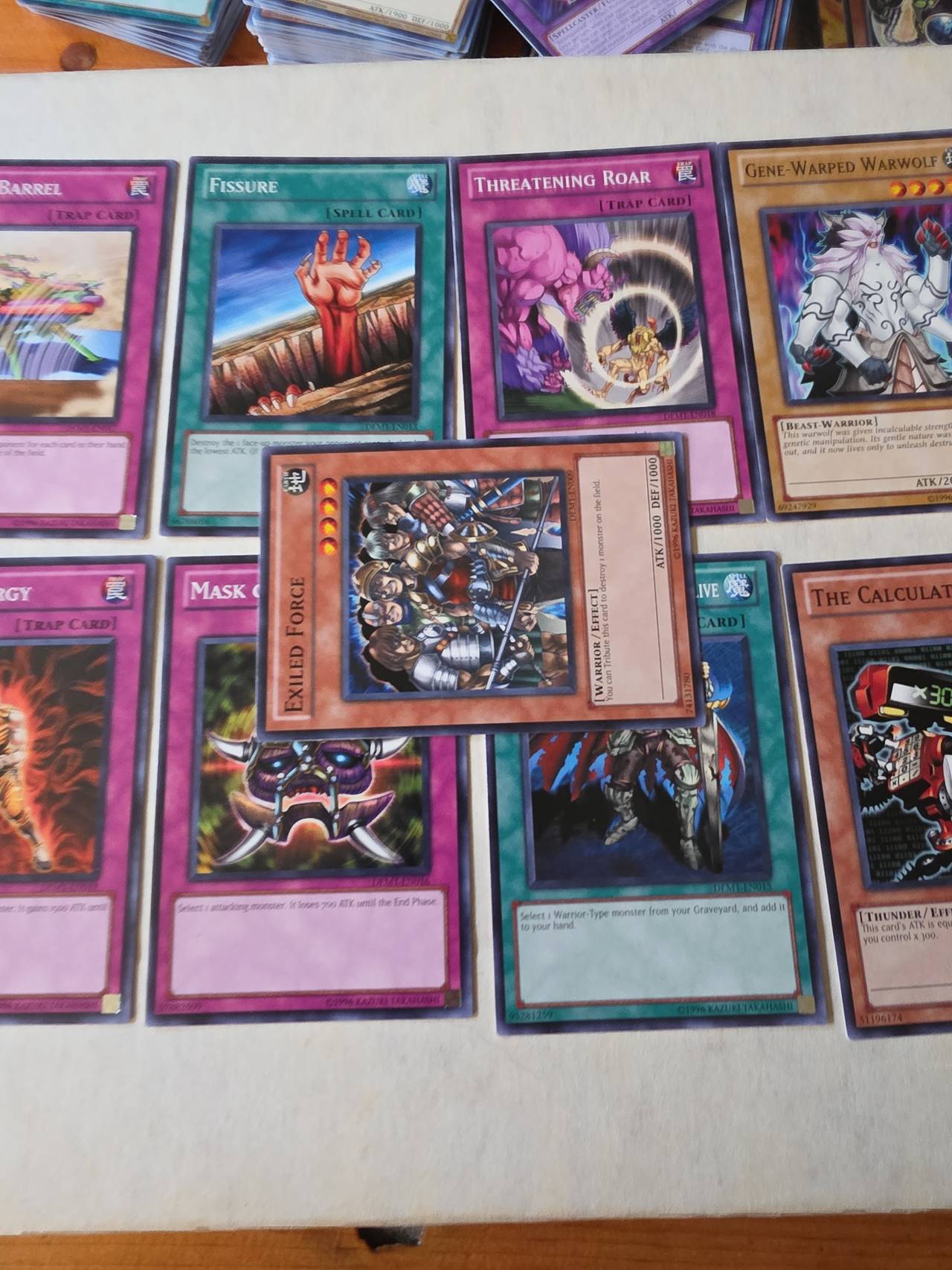 Yu-Gi-Oh! TCG Des Koala DR1-EN010 1996 Common 13 Card Lot