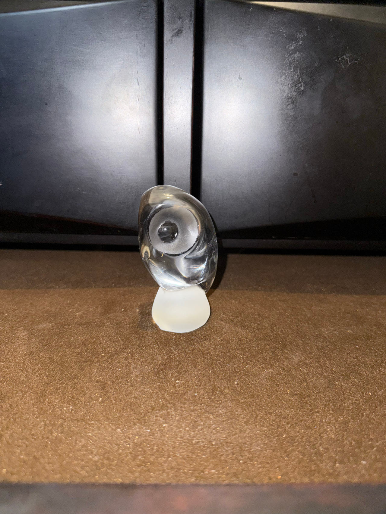 Glass Owl Figurine