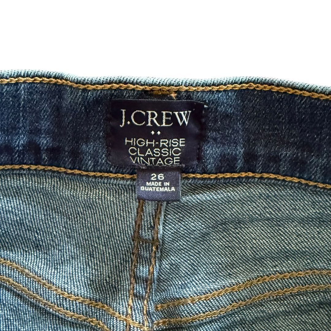 J.Crew High-Rise Classic Vintage Jeans