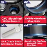 KSP 6X5.5 Wheel Spacers for Silverado Sierra 1.5" - Image 6