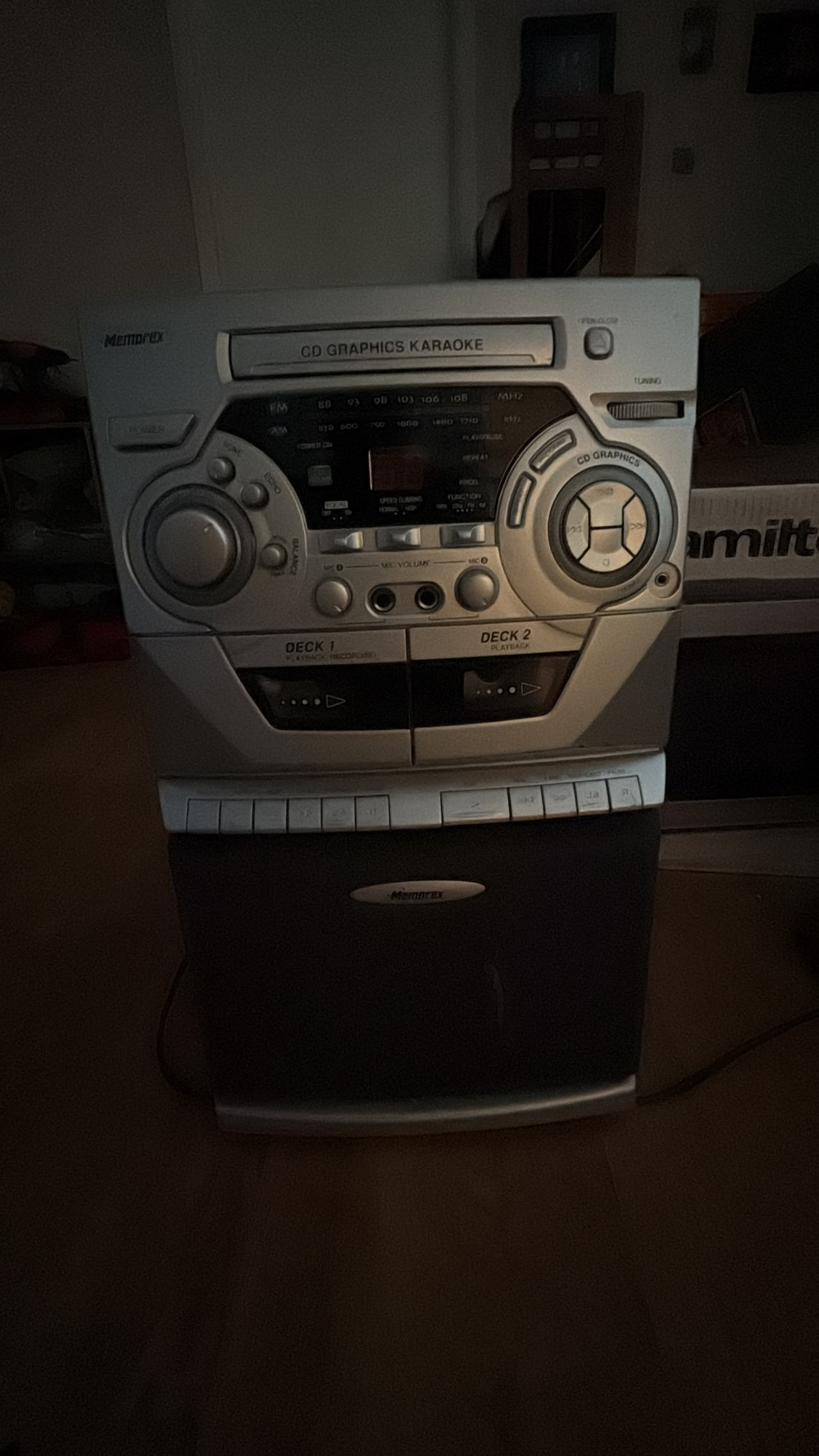 Memorex Karaoke Machine
