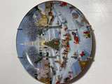 Franklin Mint C.J. Sternberg The Village Christmas Tree Plate - Image 1