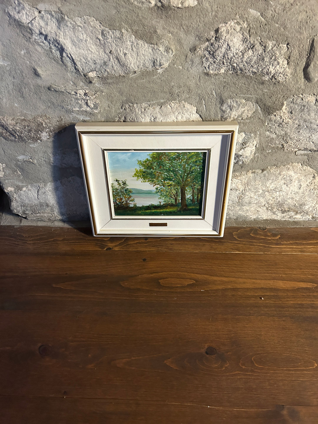 Framed Landscape Painting