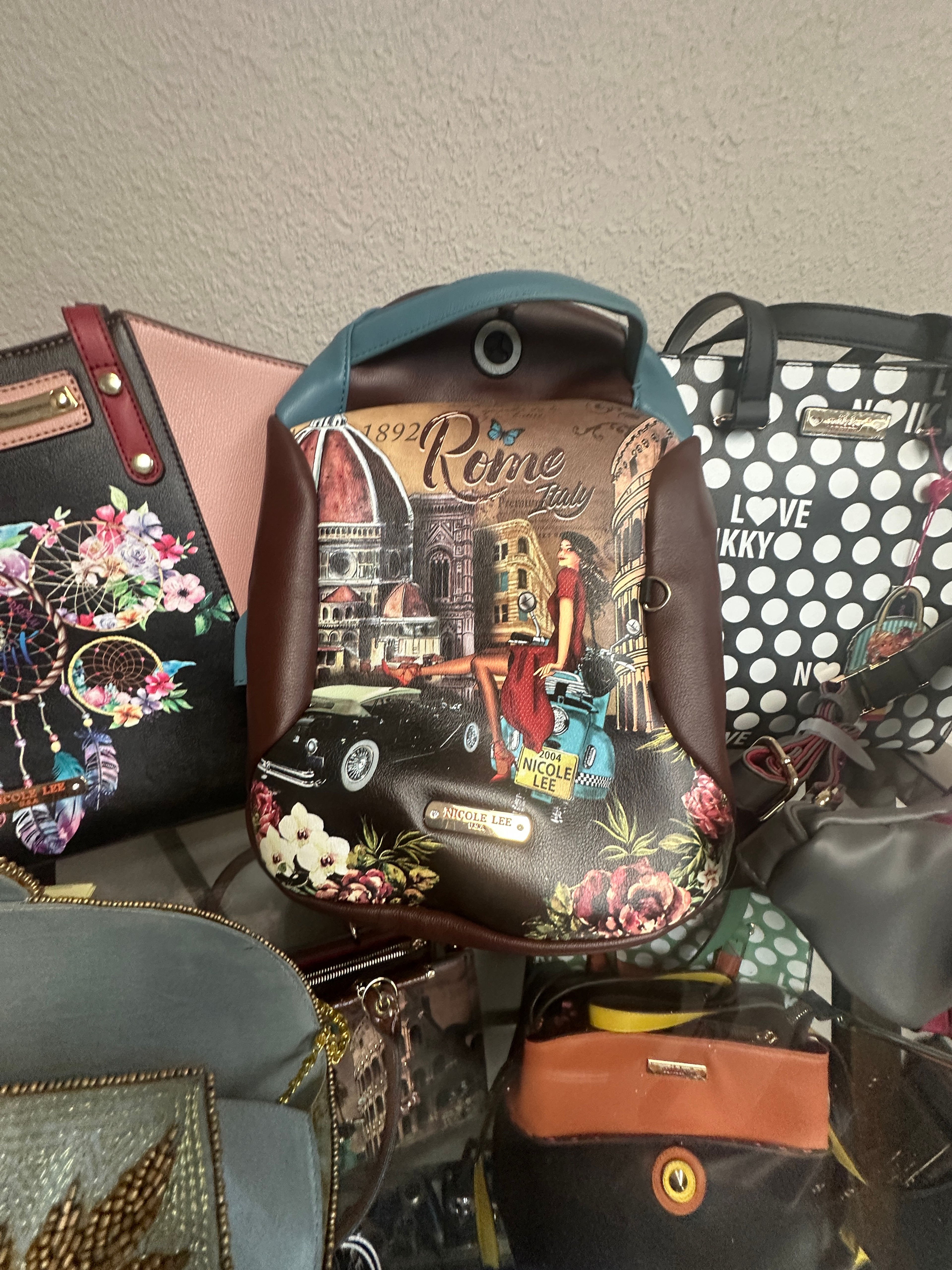 Nicole Lee Rome Italy Backpack