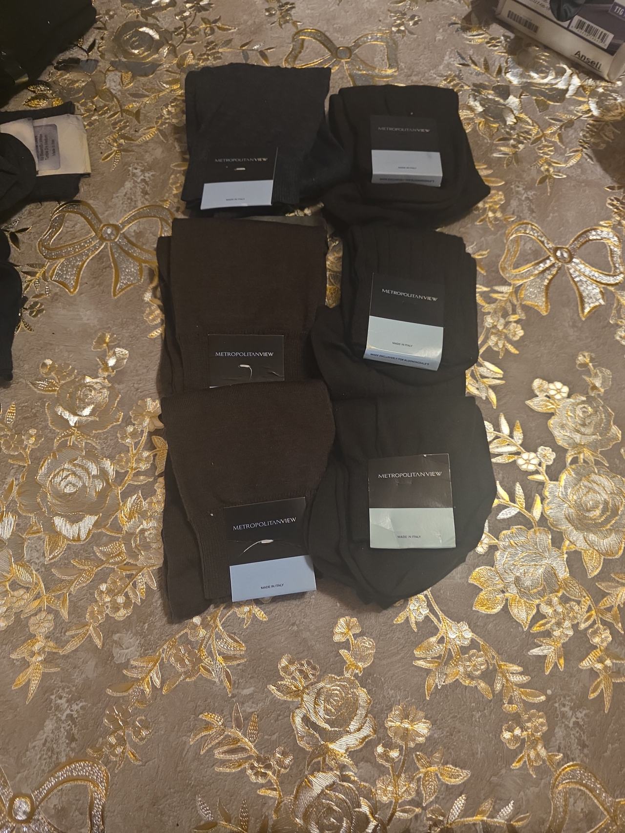 Metropolitan View Men's Dress Socks
