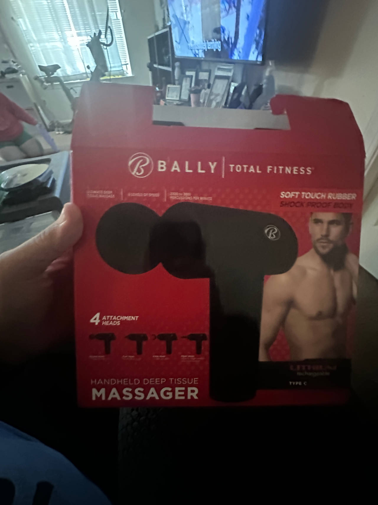 Bally Total Fitness Handheld Deep Tissue Massager