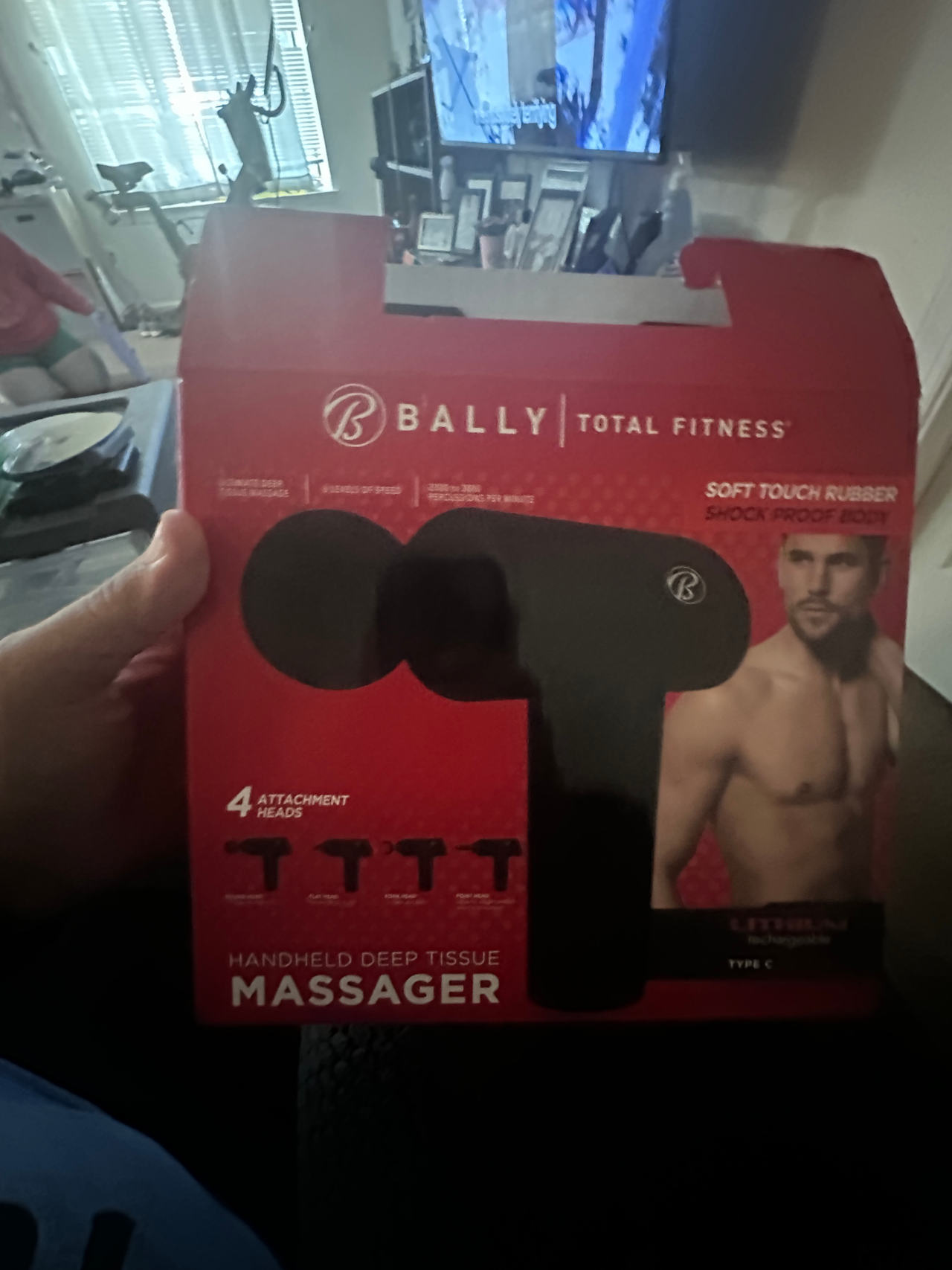 Bally Total Fitness Handheld Deep Tissue Massager