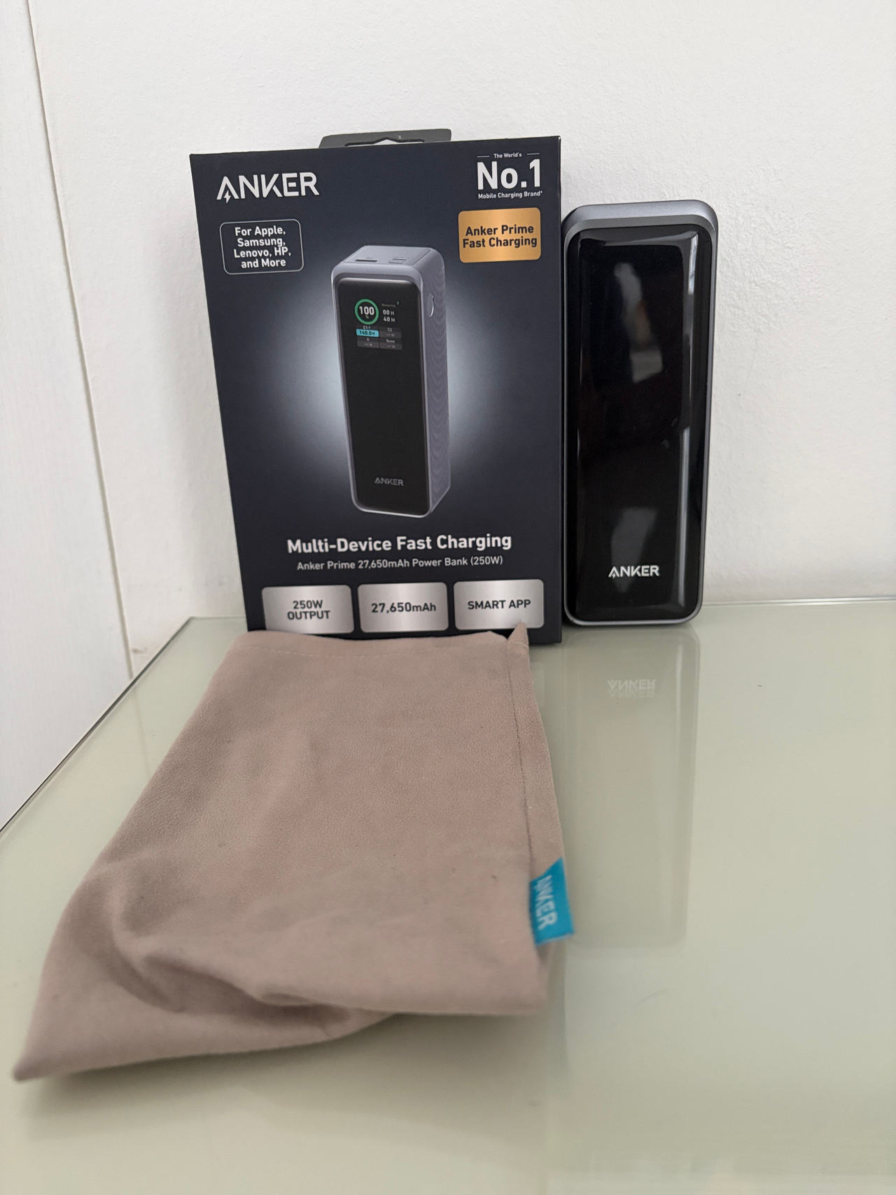 Anker Prime 27,650mAh Power Bank (250W)