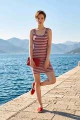 SO good.for.life. - Striped Sleeveless Bodycon Mini Dress sz X-Small - Image 2