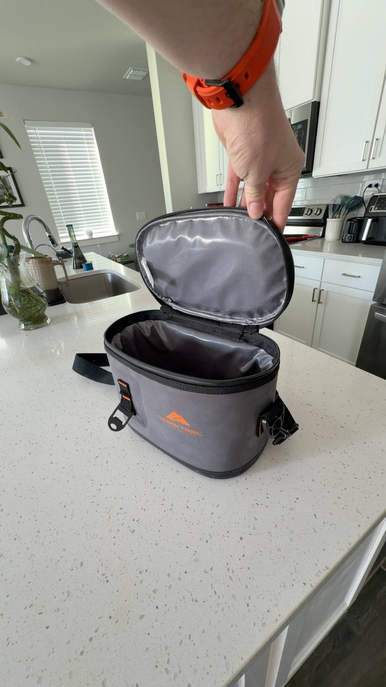 Ozark Trail Premium 6-Can Cooler with Bottle Opener