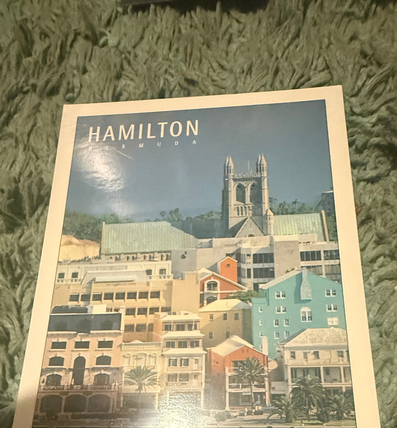 Hamilton Bermuda Souvenir Postcard