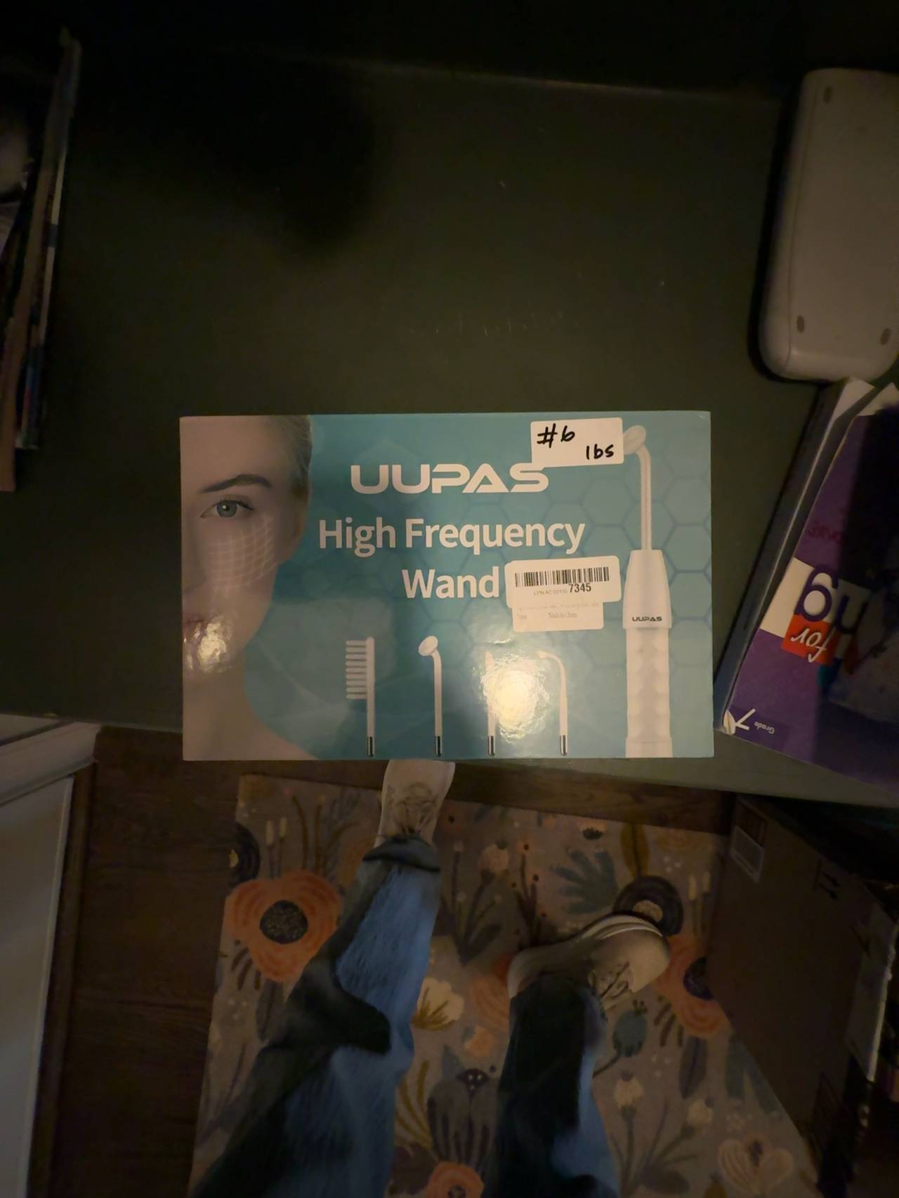 UUPAS High Frequency Facial Wand Portable Handheld