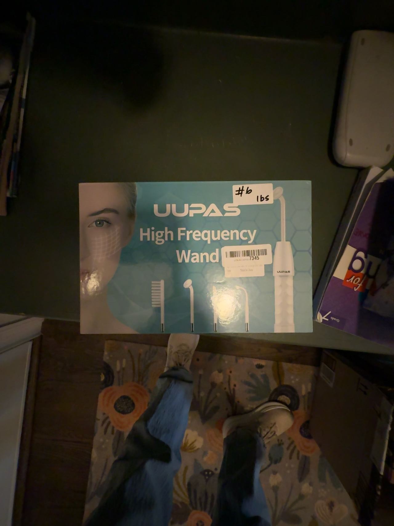 UUPAS High Frequency Facial Wand Portable Handheld