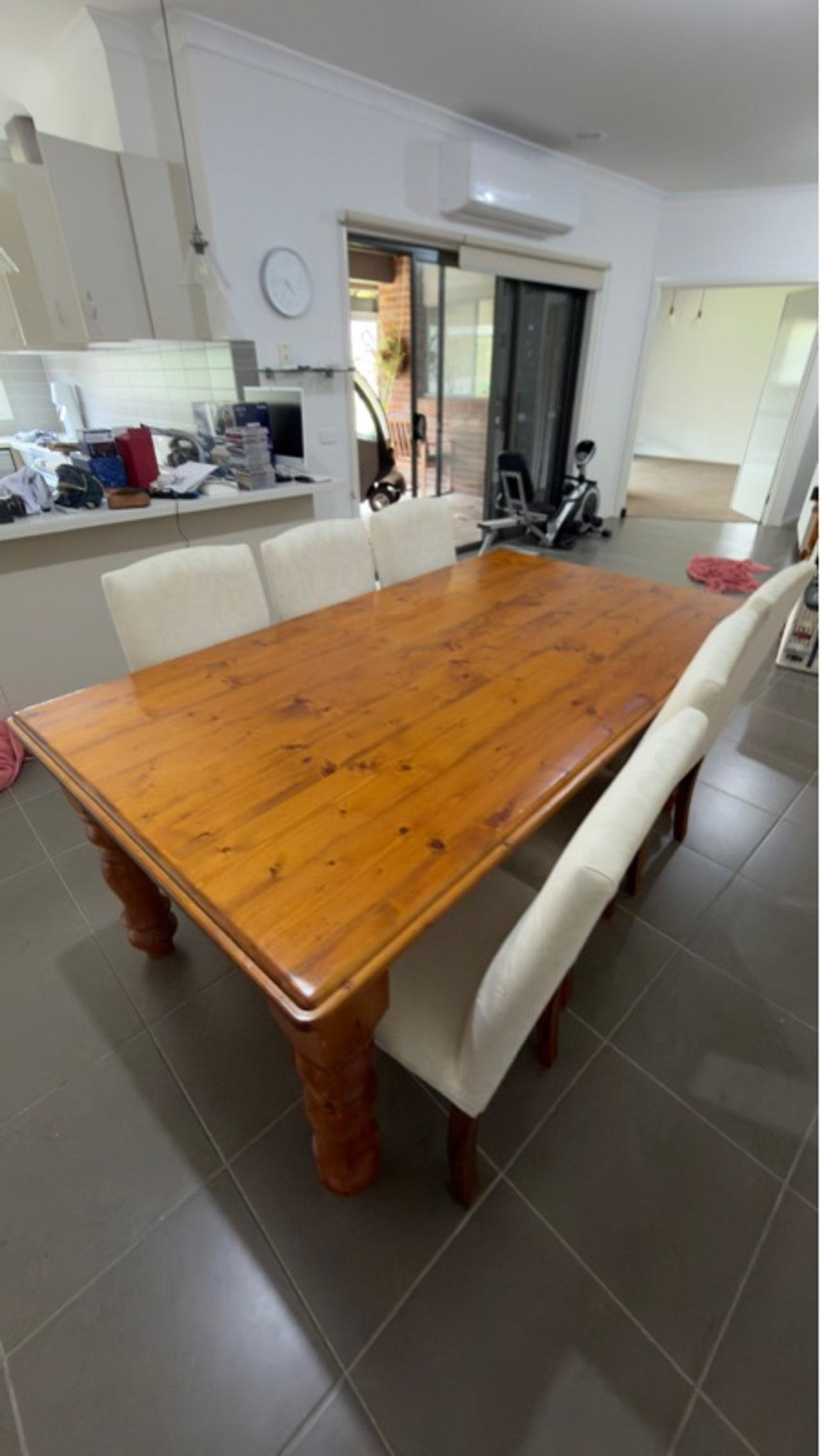 Dining Table and Matching Three Piece Couch set