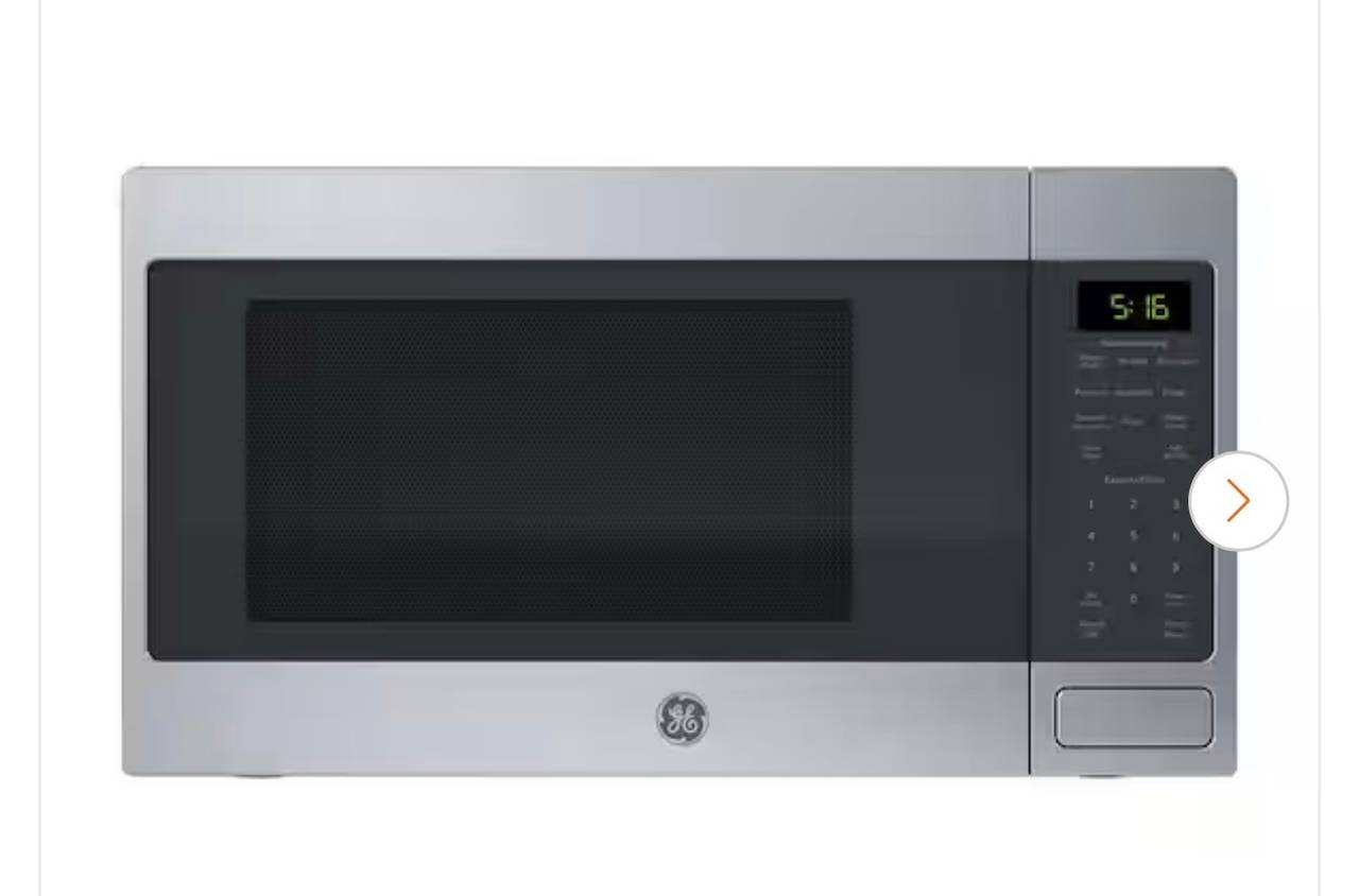 GE 1.6 Cu. Ft. Countertop Microwave Oven JES1145SHSS
