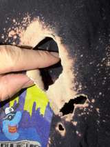 PJ Orourke The Yellow Subway Shirt WITH HOLE Large - Image 2