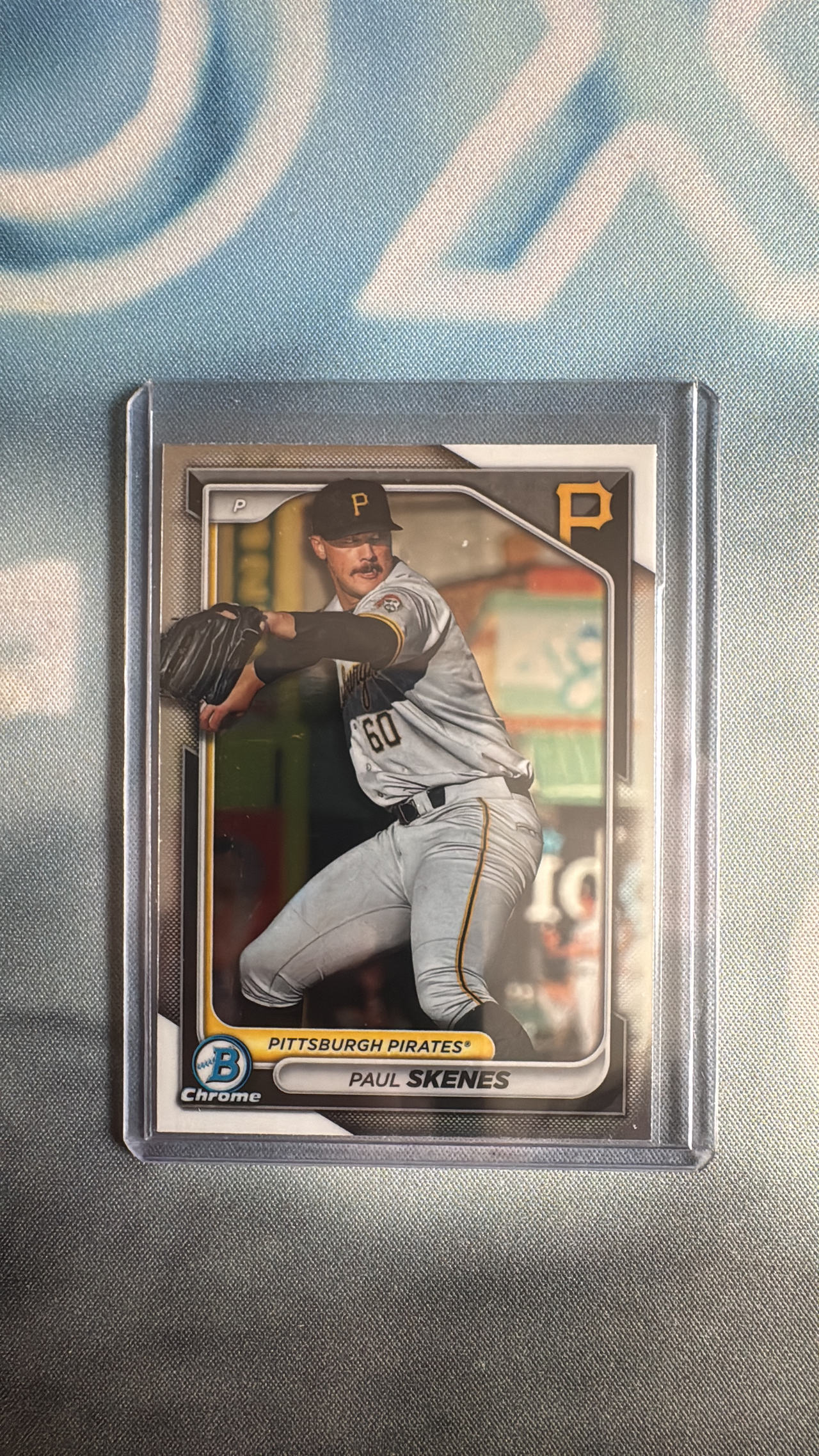 2024 Bowman Prospect Chrome #BP-125 Paul Skenes Pittsburgh Pirates 