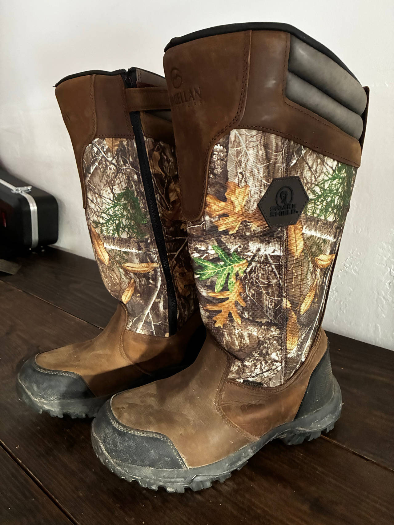 Magellan Outdoors Men's Snake Shield Armor Hunting Boots