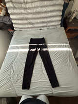 Victoria’s Secret cozy,side pockets, black leggings - Image 1