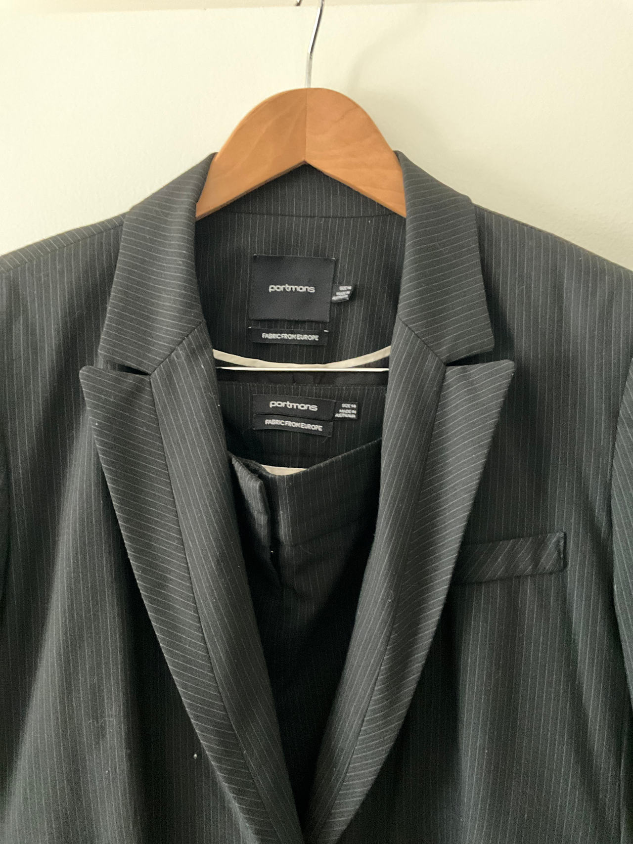 Portmans Pinstripe Blazer and pant suit
