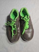 Crocs Golf Hover Lace Up Sneaker mens 7.5 Brown leather suede. - Image 3