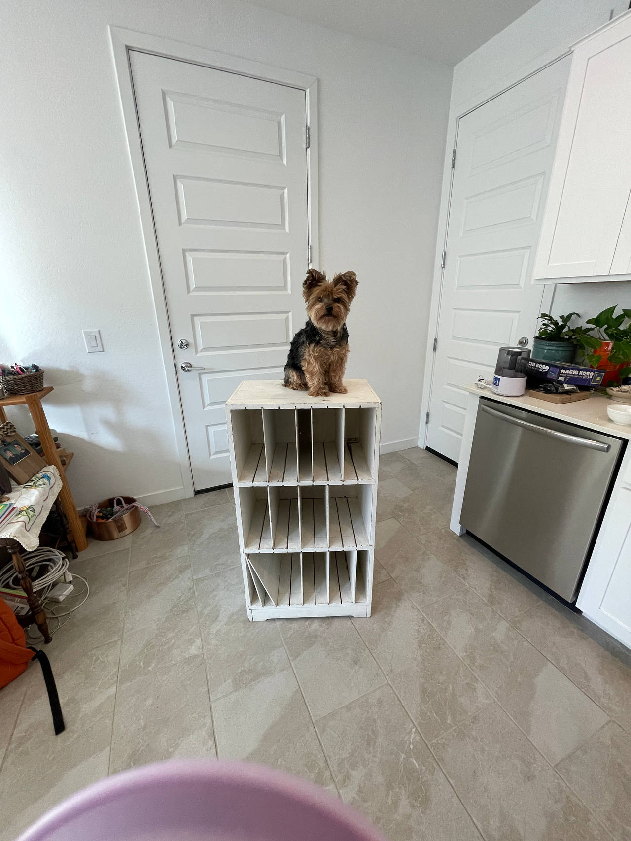 12-Slot Wooden Mail Sorter Organizer