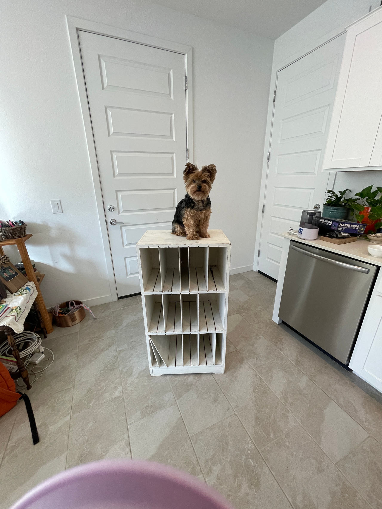 12-Slot Wooden Mail Sorter Organizer