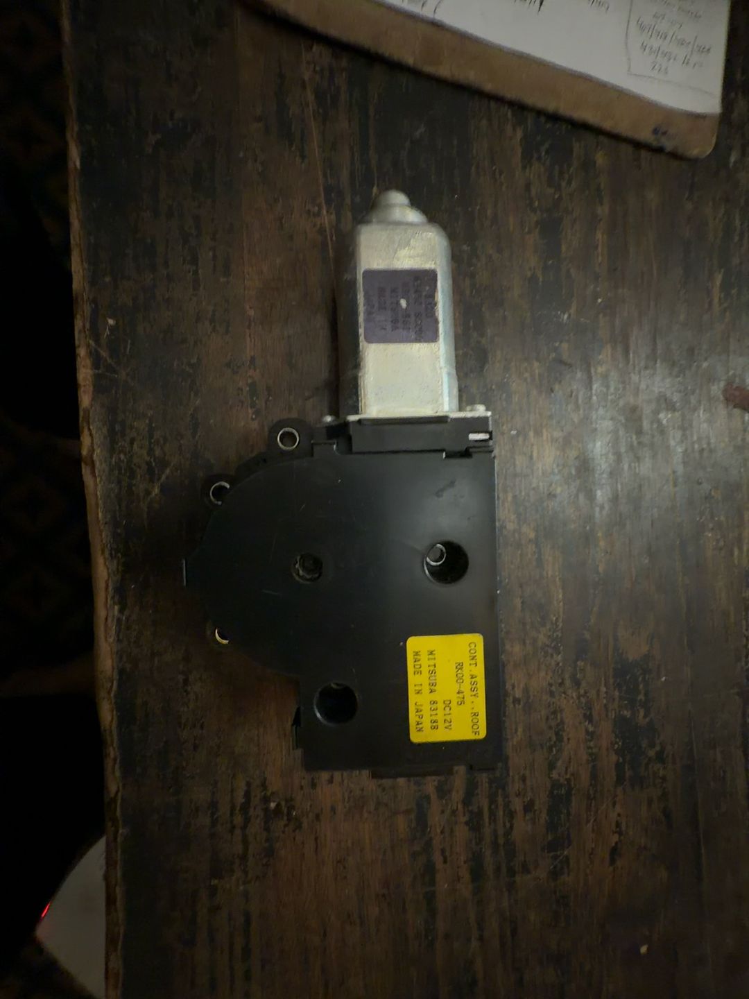 2010 Subaru Forester Sunroof Motor Power Actuator