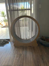 Wooden Cat Exercise Wheel - Image 1