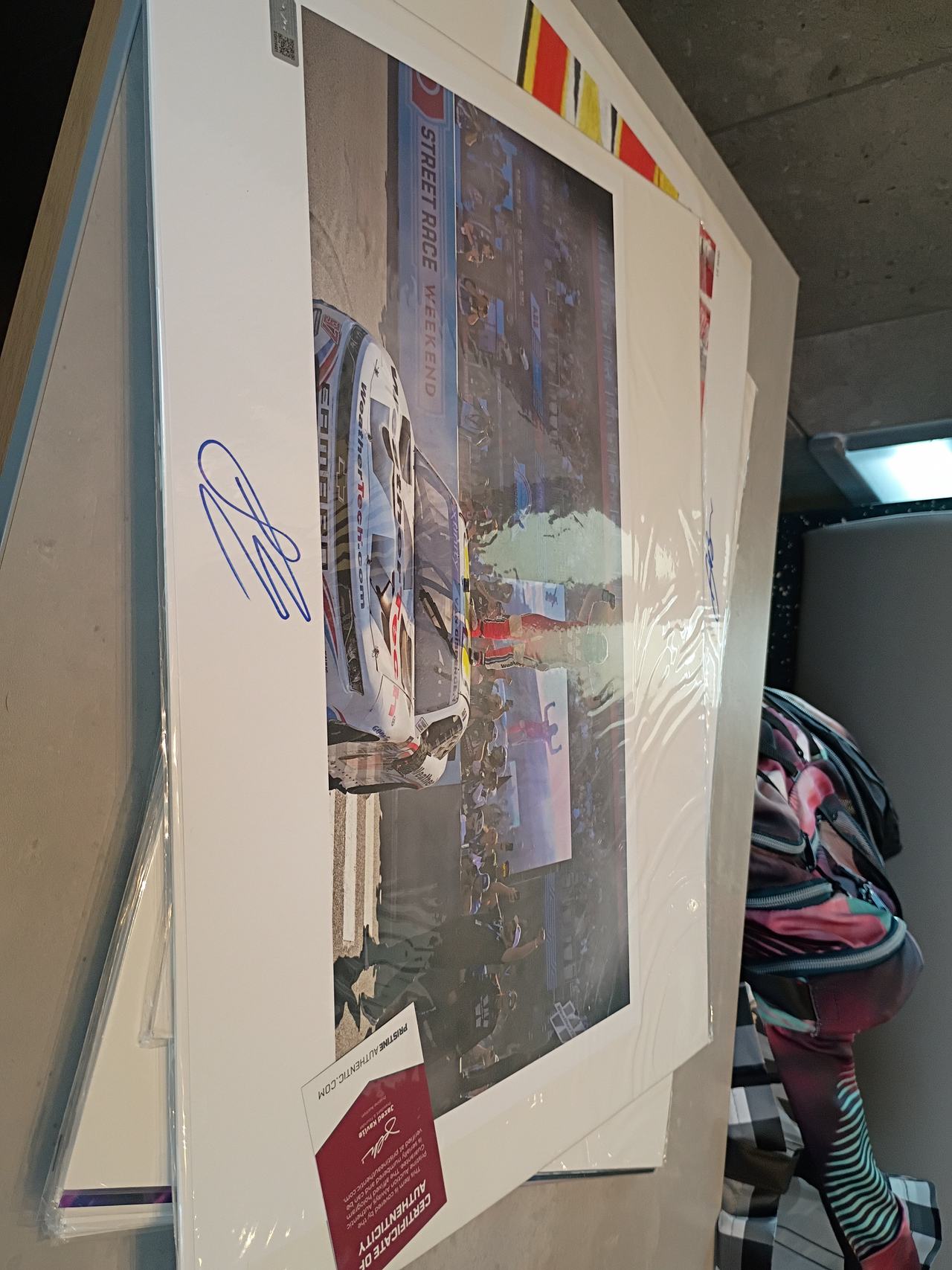 Kurt Busch Autographed 8x10 NASCAR Photo with COA