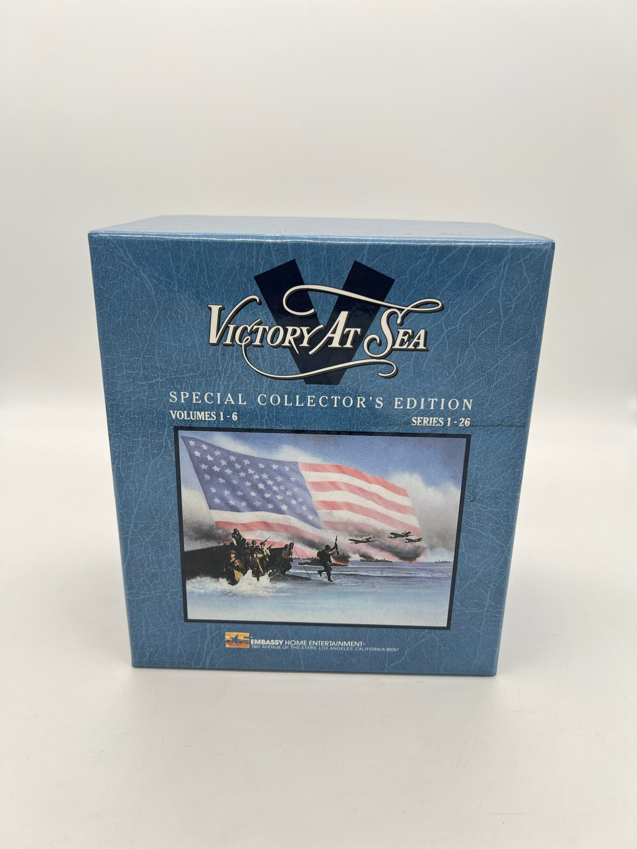 Victory At Sea VHS Box Set Volumes 1-6 Series 1-26 WWII Documentary partial seal